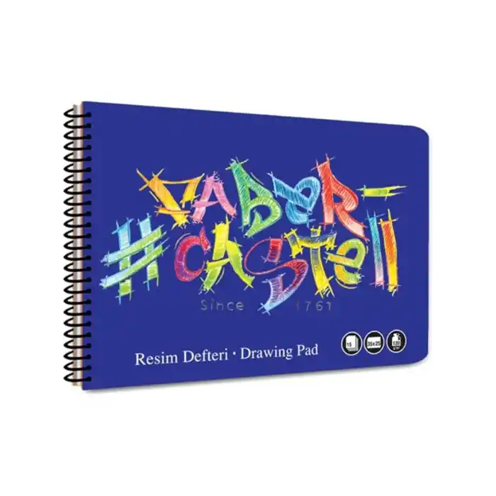 FABER LOGO 35X50 15 YP SPİRALLİ KARTON KPK RESİM DEFTERİ 000478