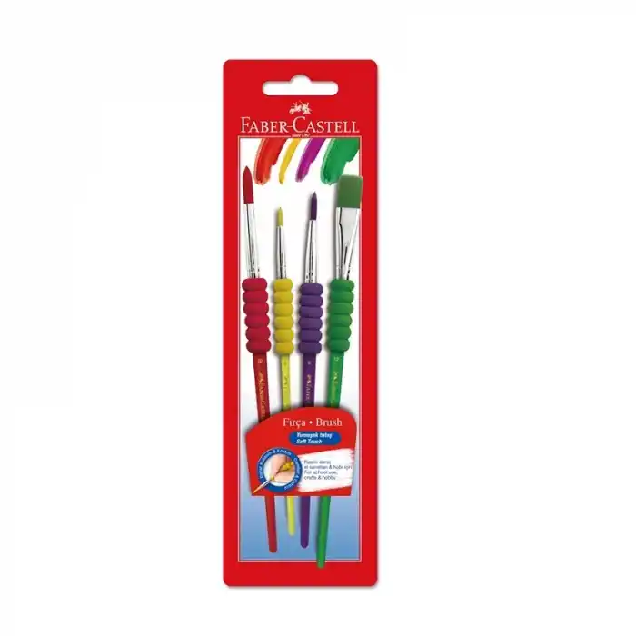 FABER SOFT TOUCH 4 LÜ FIRÇA SETİ 481600