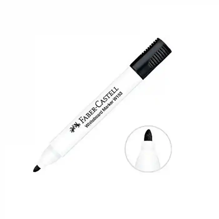 FABER W153 SİYAH TAHTA KALEMİ 254023