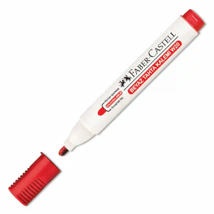 FABER W20 KIRMIZI TAHTA KALEMİ 254021
