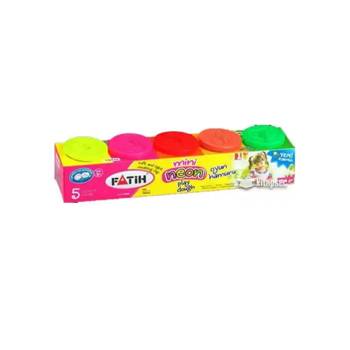 FATİH 5 RENK NEON MİNİ OYUN HAMURU FA50620OH5RN
