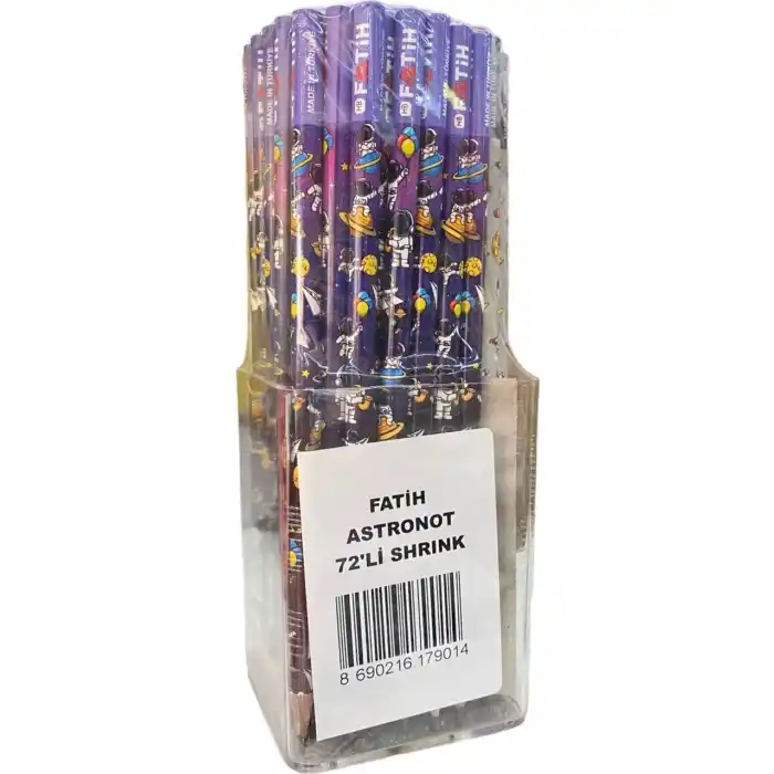 FATİH ASTRONOT KURŞUN KALEM 72 Lİ KUTU 17900