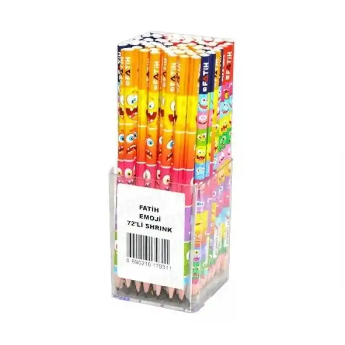 FATİH EMOJİ KURŞUN KALEM 72 Lİ 17930