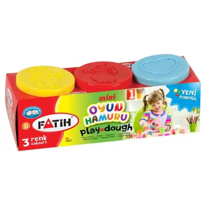FATİH MİNİ OYUN HAMURU 3 LÜ SET 50073