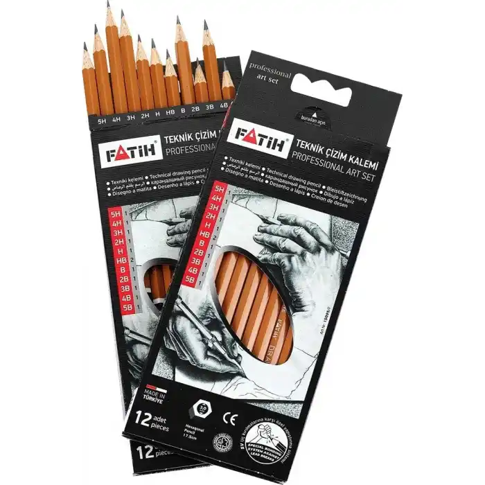 FATİH TEKNİK ÇİZİM KALEMİ SET PROFESYONEL 12 Lİ FA15095KL0F