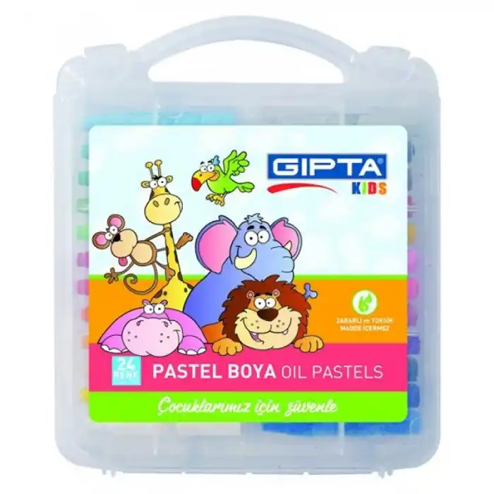 GIPTA 24 RENK PASTEL BOYA K3602