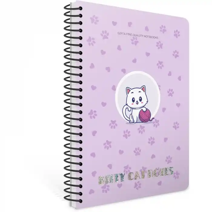 GIPTA 7283 KITTY CAT A4 100 YP KARELİ SPR PP KAPAK DEFTER