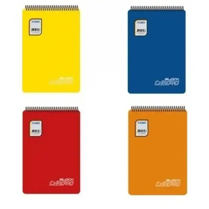 GIPTA CHROMO A6 80 YP. SİPRALLİ PP. KAPAK KARELİ BLOKNOT 6098