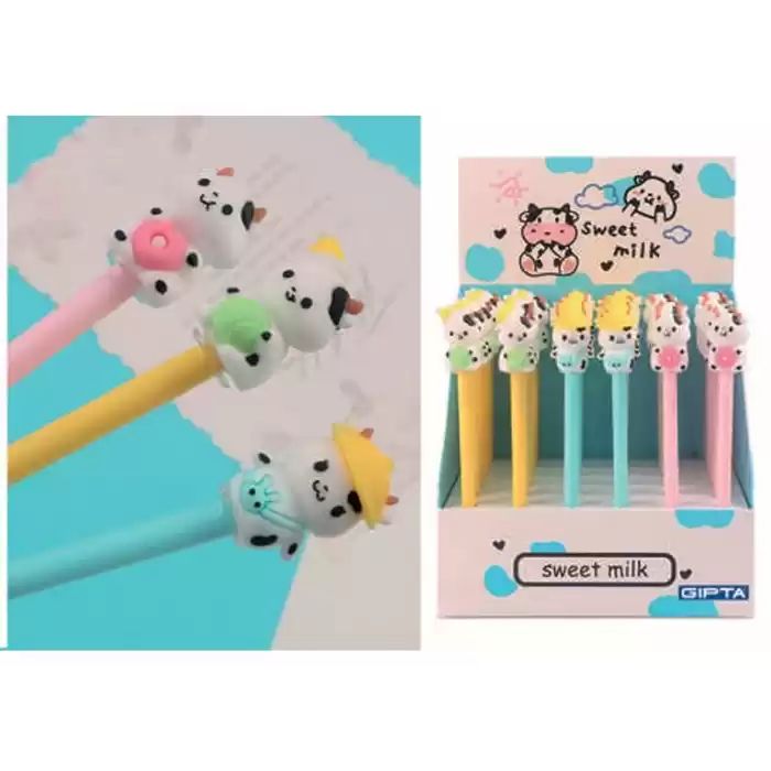 GIPTA CUTE COW SİLİNEBİLİR JEL KALEM K4265