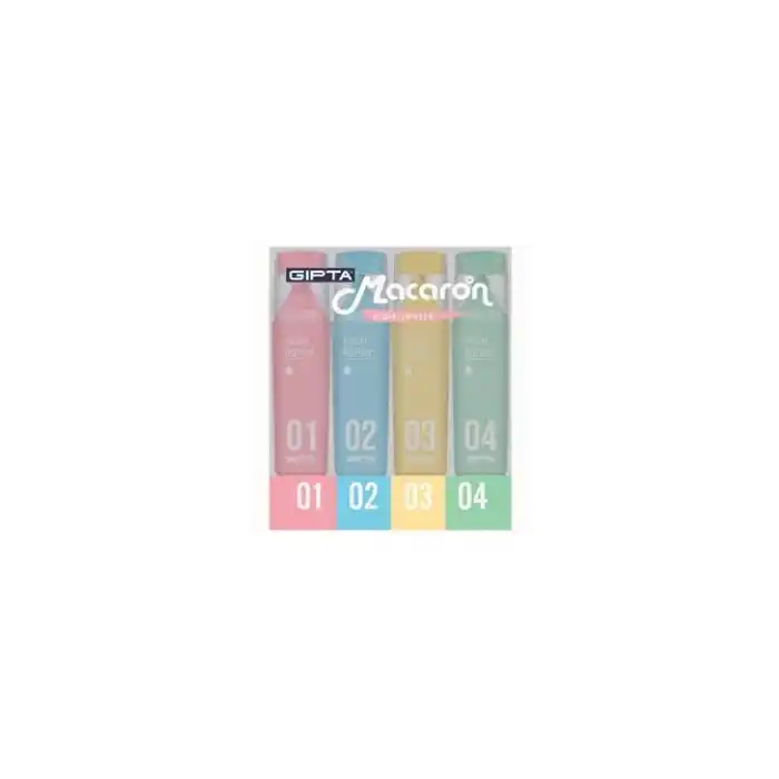 GIPTA F1567 MACARON PASTEL 4 RENK FOSFORLU MARKER KALEM