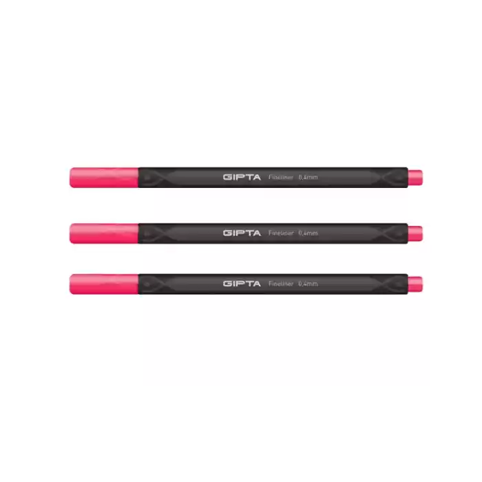 GIPTA FINELINER PEMBE KALEM 0.4 MM K600026