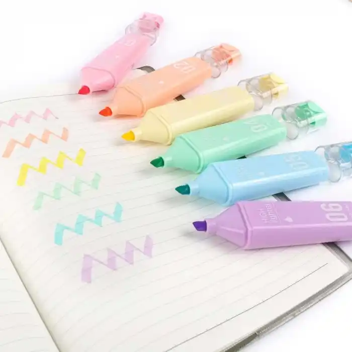 GIPTA FOSFORLU KALEM MACARON PASTEL 36 LI STAND F1565