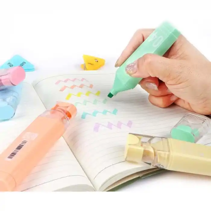 GIPTA FOSFORLU KALEM MACARON PASTEL 36 LI STAND F1565