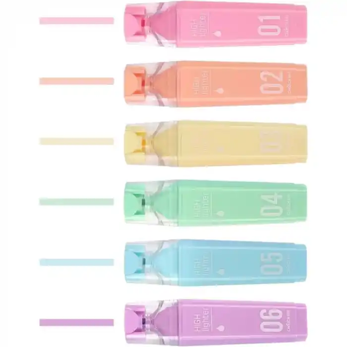 GIPTA FOSFORLU KALEM MACARON PASTEL 36 LI STAND F1565