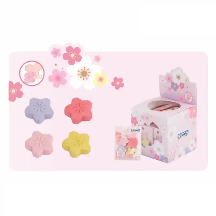 GIPTA GARDEN 4 LÜ MİNİ SİLGİ 36 LI K2341