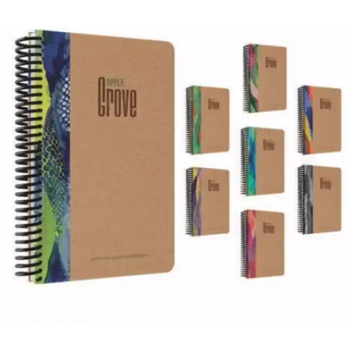 GIPTA GROVE 17X24 100 YP. ÇİZGİLİ SPR. SERT KAPAK DEFTER 7839