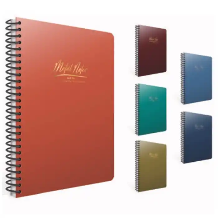 GIPTA METAL NOTES A4 80 YP KARELİ SP.PP. KAPAK DEFTER 4470