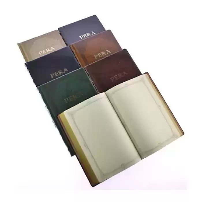GIPTA PERA 13X21 120 YP DÜZ DERİ KAPAK DEFTER 2068