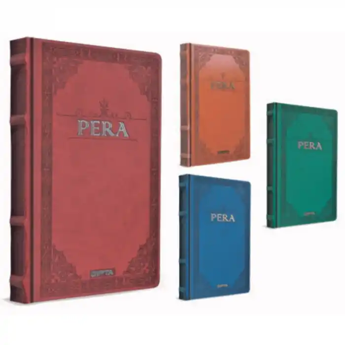 GIPTA PERA 17X24 160 YP DÜZ DERİ KAPAK DEFTER 1993