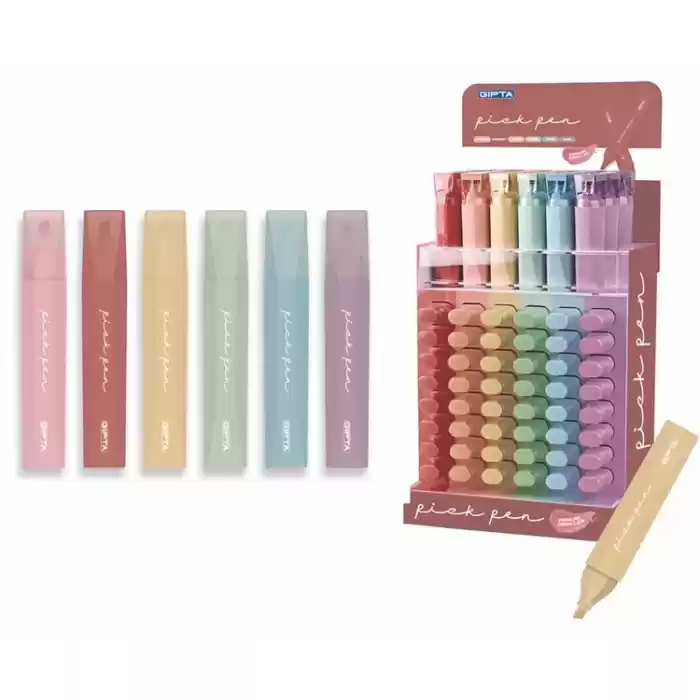 GIPTA PICKPEN FOSFORLU KALEM 180 Lİ STAND F1558