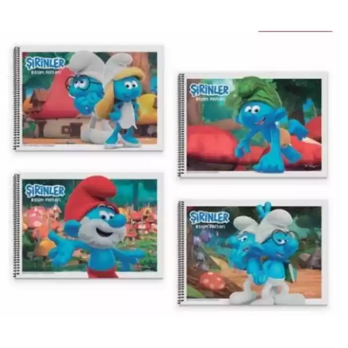GIPTA ŞİRİNLER 25X35 15 YP.SPR.RESİM DEFTERİ 7801