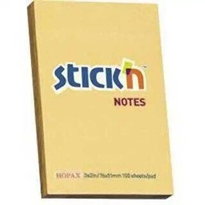GIPTA STICKN 76X51 PASTEL KAVUN İÇİ YAPIŞKANLI NOT KAĞIDI 100 YP 2139