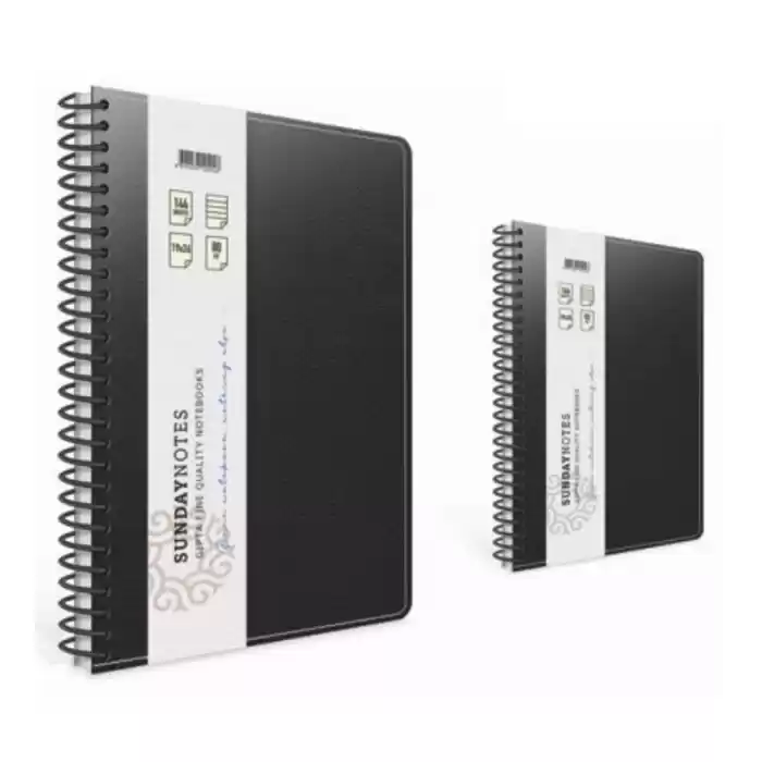 GIPTA SUNDAY 17X24 140 YP ÇİZGİLİ SPR. DERİ KAPAK DEFTER 5041