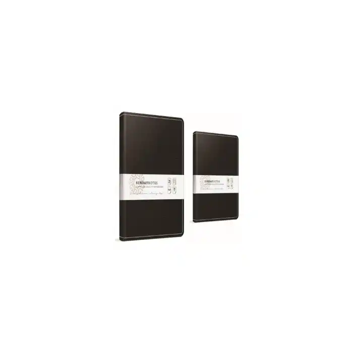 Gıpta Sunday 19x26 140 Yp. Çizgili İplik Dik. Deri Kapak Defter 4924