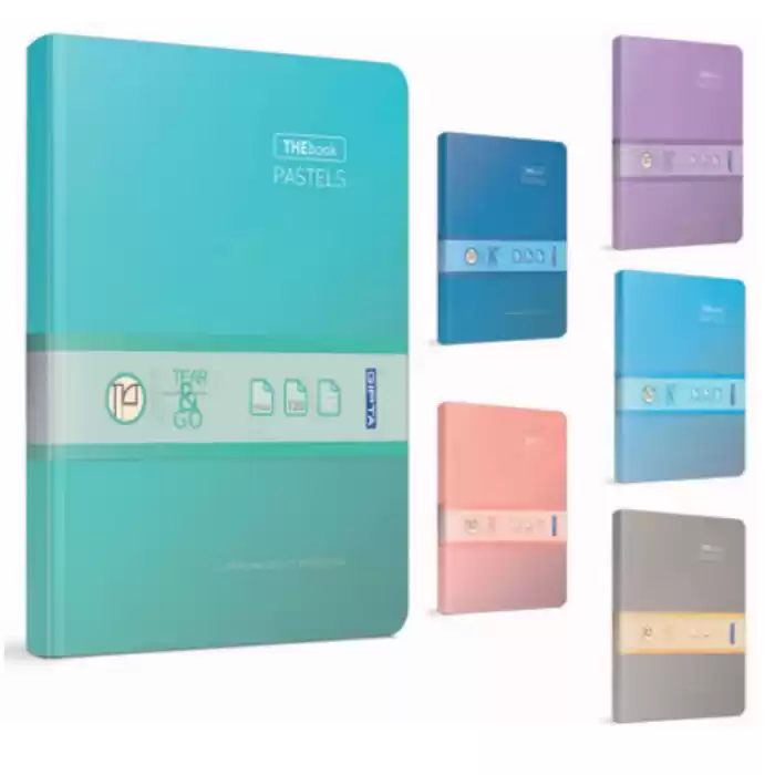 GIPTA THEBOOK PASTEL 20X28 400 YP ÇİZGİLİ DEFTER 3485