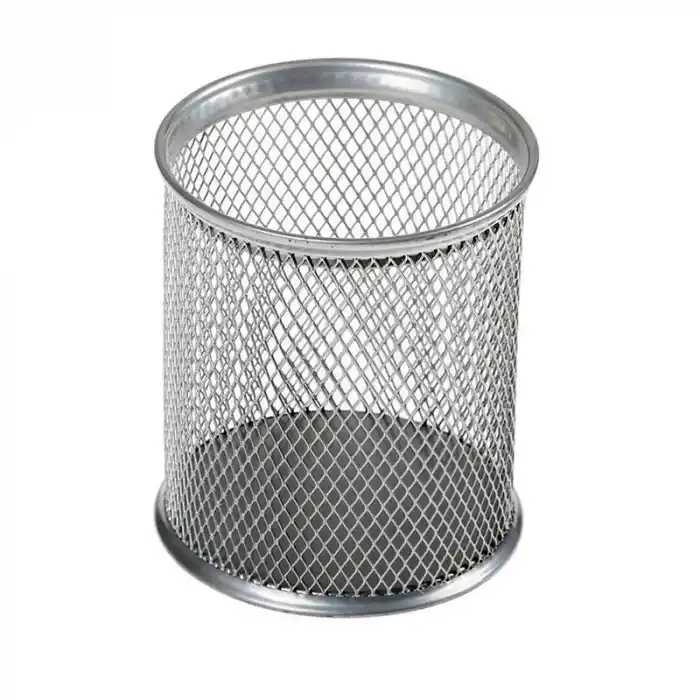 Globox 2986 Metal File Tekli Kalemlik Gri
