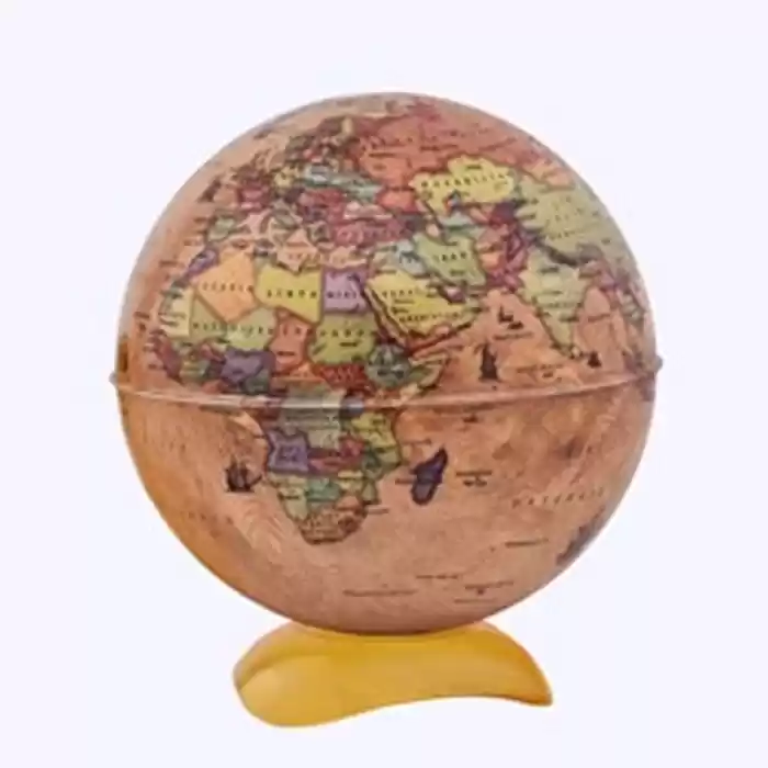 GÜRBÜZ 44104 GLOBE KÜRE KALEMTRAŞ ANTİK 10 CM