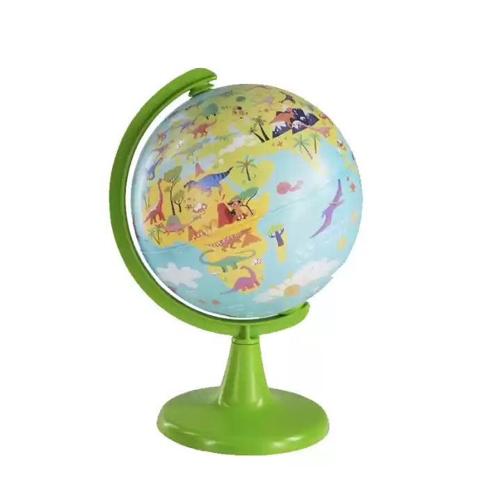 GÜRBÜZ 48153 KIDS DINO WORLD 15 CM KÜRE+ PUZZLE 54 PARÇA
