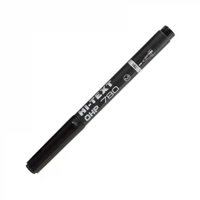 HI-TEXT S SİYAH ASETAT KALEMİ 780SS