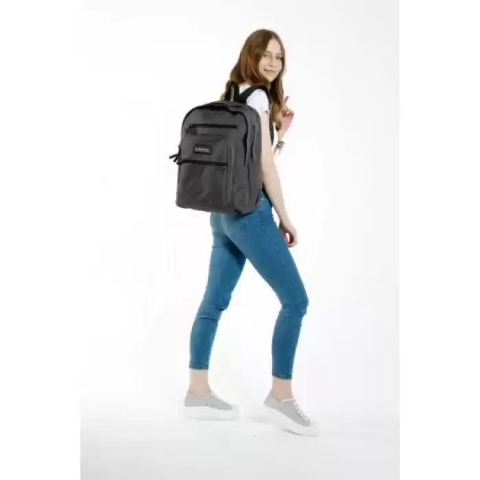 KAUKKO K1427 FULL POCKET SIRT ÇANTASI GRİ