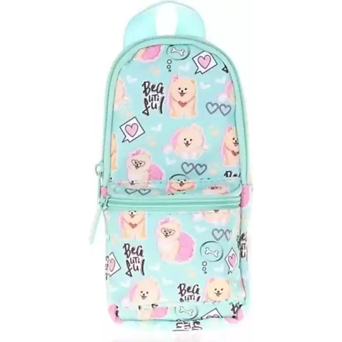 KAUKKO K2427 NATURE JUNIOR BAG KALEM ÇANTASI DOG