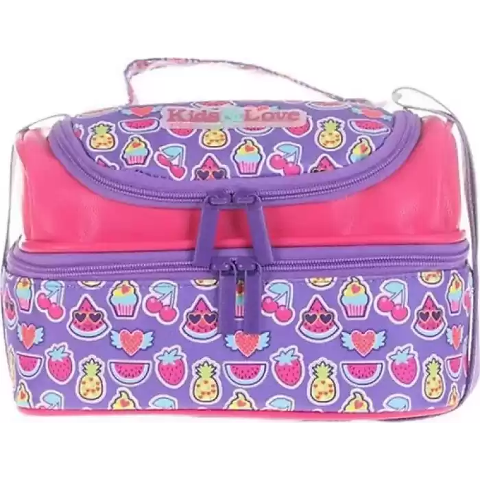 KAUKKO L7105 KIDS&LOVE BESLENME ÇANTASI RUBBER WATERMEL