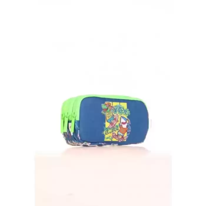 KAUKKO L8177 KIDS 3 BÖLMELİ KALEM ÇANTASI CUBE XTREME
