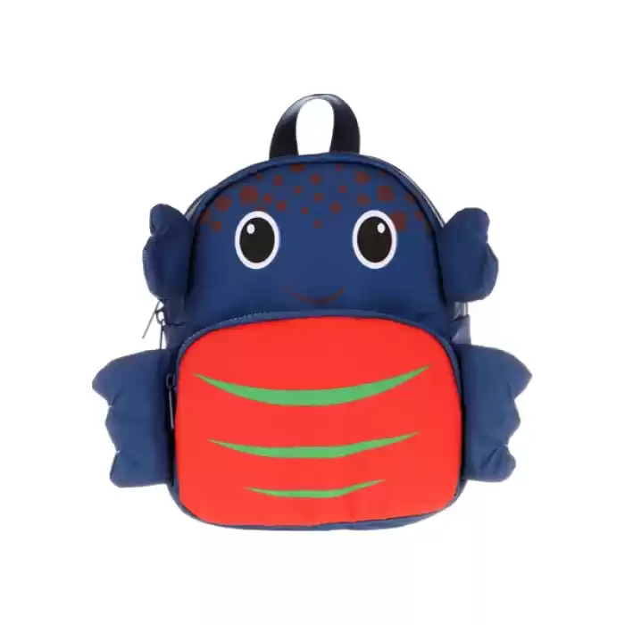 KAUKKO V6022 KIDS&LOVE ANAOKUL ÇANTASI NAVY BLUE BEE
