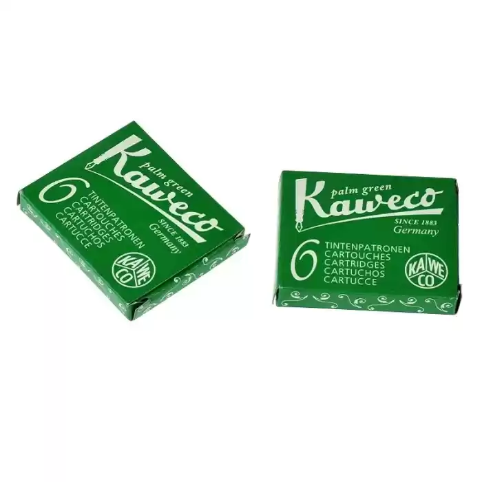 Kaweco 10000009 Dolma Kalem Kartuşu Yeşil 6 Lı