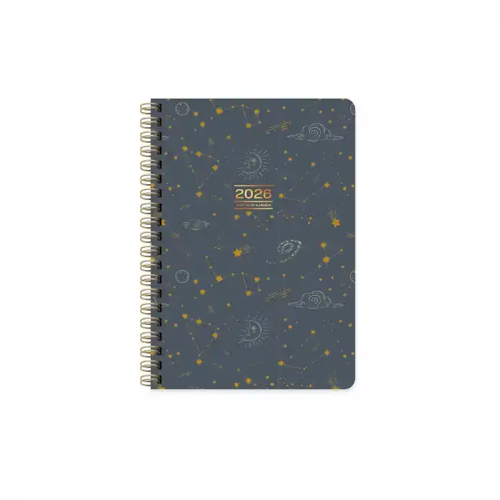 KESKİN A5 SPR.SERT KPK.HAFTALIK AJANDA ASTRO 600180