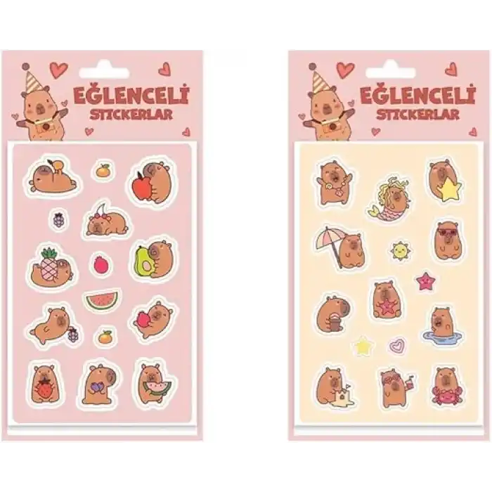 KESKİN CAPY 2 Lİ KUŞE STİCKER 221400-98