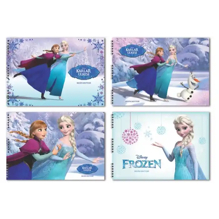 Keskin Frozen 25x35 Resim Defteri 15yp 300215
