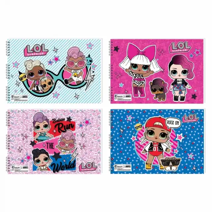 KESKİN LOL OMG 25X35 RESİM DEFTERİ 15 YP 300215-79