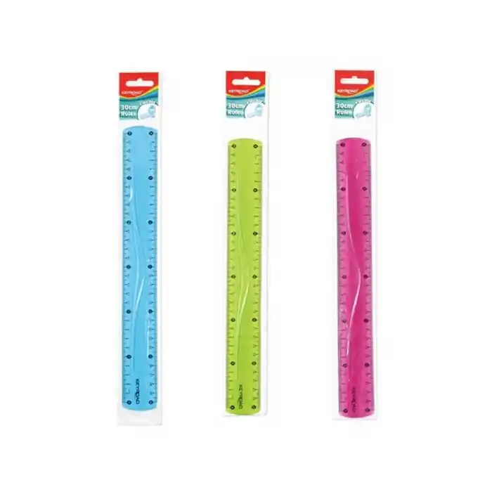 KEYROAD 30 CM ESNEK PLASTİK CETVEL 970854-261384