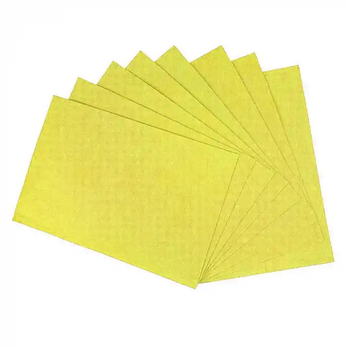 KİKA 50X70 KEÇE SARI 10 LU