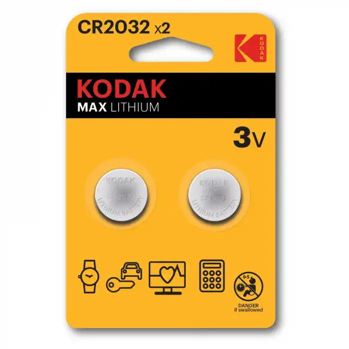 Kodak 30417687 Cr2032 Ultra Lityum Para Pil 2 Li Blister 288756
