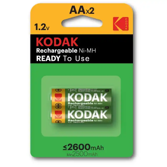 KODAK 30955080 KAAHR-2 2600 MAH.2 Lİ ŞARJLI KALEM PİL 383098
