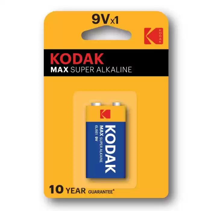 Kodak 30952850 9 Volt Alkalin Pil K9v-1 281330