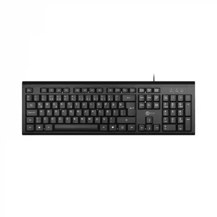 LECOO KB101 SİYAH KABLOLU Q KLAVYE