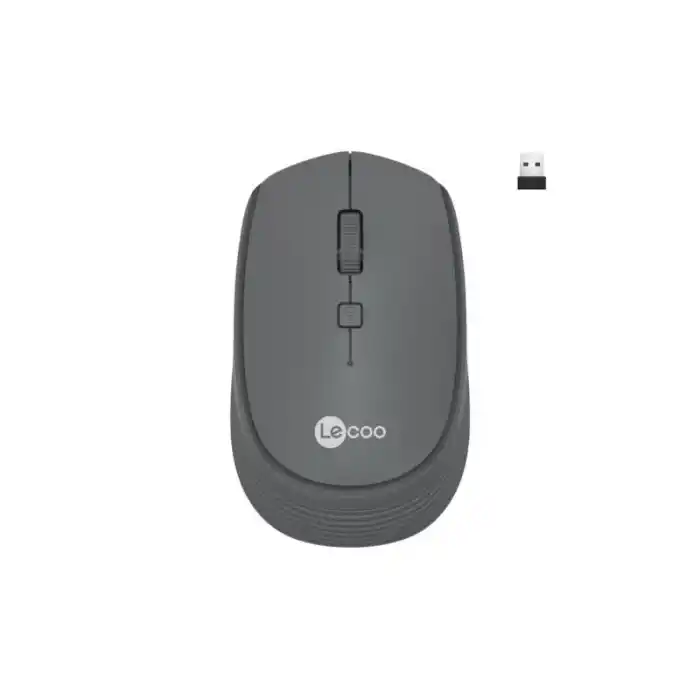 LECOO WS202-G GRİ USB KABLOSUZ MOUSE